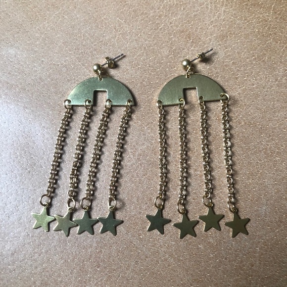 Shooting star 🌠 💫 statement earrings - Picture 2 of 14
